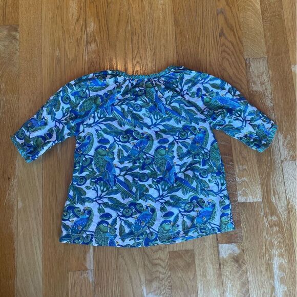 Anokhi Koki 100% Cotton, Indian Bird Blouse size 2-3 years - Picture 5 of 9